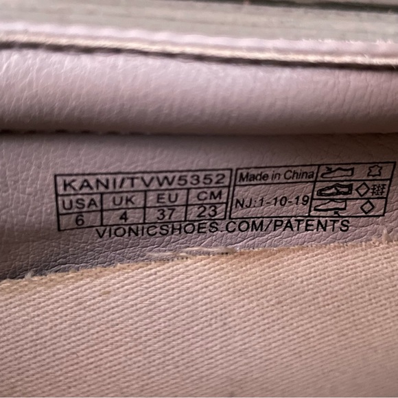 Vionic Splendid Midi Perf Slip On Dusty Pink Shoes size 6 - Picture 12 of 13